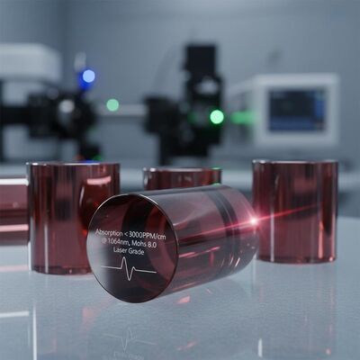kopen Absorptie onder 3000 ppm per centimeter bij 1064 nanometer magneto-optische kristallen met Mohs-hardheid 8 punt 0, ideaal voor lasersystemen online manufacture