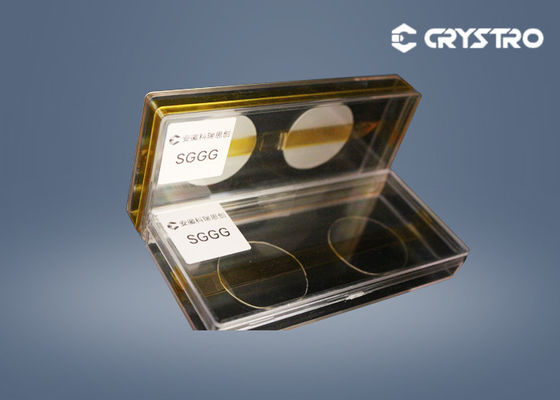 kopen 7.09g/Cm3 Vervangen Gadolinium Gallium Garnet GSGG Single Crystal Wafer online manufacture