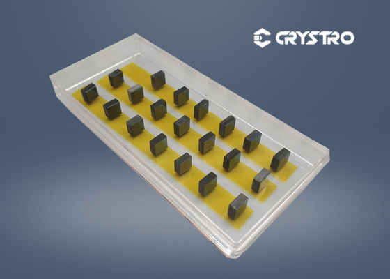 1064nm AR Coating Passive Q Switch Kristallen Chemisch stabiel